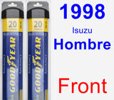 Front Wiper Blade Pack for 1998 Isuzu Hombre - Assurance