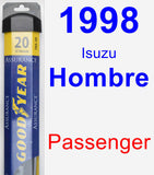 Passenger Wiper Blade for 1998 Isuzu Hombre - Assurance