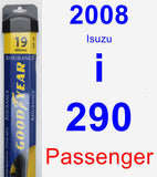 Passenger Wiper Blade for 2008 Isuzu i-290 - Assurance