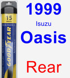 Rear Wiper Blade for 1999 Isuzu Oasis - Assurance