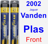 Front Wiper Blade Pack for 2002 Jaguar Vanden Plas - Assurance