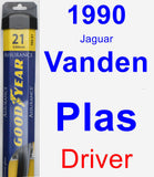 Driver Wiper Blade for 1990 Jaguar Vanden Plas - Assurance