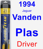 Driver Wiper Blade for 1994 Jaguar Vanden Plas - Assurance