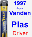 Driver Wiper Blade for 1997 Jaguar Vanden Plas - Assurance