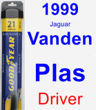 Driver Wiper Blade for 1999 Jaguar Vanden Plas - Assurance