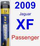 Passenger Wiper Blade for 2009 Jaguar XF - Assurance