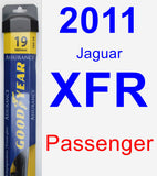 Passenger Wiper Blade for 2011 Jaguar XFR - Assurance