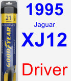 Driver Wiper Blade for 1995 Jaguar XJ12 - Assurance