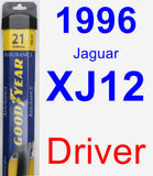 Driver Wiper Blade for 1996 Jaguar XJ12 - Assurance