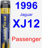 Passenger Wiper Blade for 1996 Jaguar XJ12 - Assurance