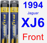 Front Wiper Blade Pack for 1994 Jaguar XJ6 - Assurance