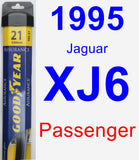 Passenger Wiper Blade for 1995 Jaguar XJ6 - Assurance