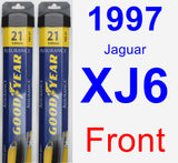 Front Wiper Blade Pack for 1997 Jaguar XJ6 - Assurance