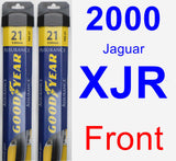 Front Wiper Blade Pack for 2000 Jaguar XJR - Assurance