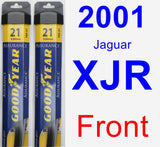 Front Wiper Blade Pack for 2001 Jaguar XJR - Assurance