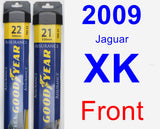 Front Wiper Blade Pack for 2009 Jaguar XK - Assurance