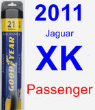 Passenger Wiper Blade for 2011 Jaguar XK - Assurance