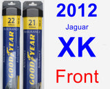 Front Wiper Blade Pack for 2012 Jaguar XK - Assurance