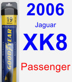 Passenger Wiper Blade for 2006 Jaguar XK8 - Assurance