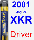 Driver Wiper Blade for 2001 Jaguar XKR - Assurance