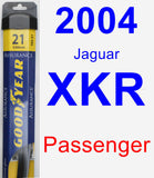 Passenger Wiper Blade for 2004 Jaguar XKR - Assurance