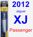 Passenger Wiper Blade for 2012 Jaguar XJ - Assurance