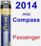 Passenger Wiper Blade for 2014 Jeep Compass - Assurance