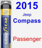 Passenger Wiper Blade for 2015 Jeep Compass - Assurance