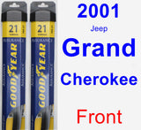 Front Wiper Blade Pack for 2001 Jeep Grand Cherokee - Assurance