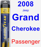 Passenger Wiper Blade for 2008 Jeep Grand Cherokee - Assurance