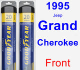 Front Wiper Blade Pack for 1995 Jeep Grand Cherokee - Assurance