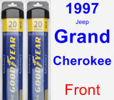 Front Wiper Blade Pack for 1997 Jeep Grand Cherokee - Assurance