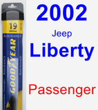 Passenger Wiper Blade for 2002 Jeep Liberty - Assurance