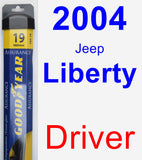 Driver Wiper Blade for 2004 Jeep Liberty - Assurance