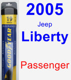 Passenger Wiper Blade for 2005 Jeep Liberty - Assurance