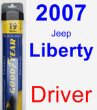 Driver Wiper Blade for 2007 Jeep Liberty - Assurance