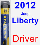 Driver Wiper Blade for 2012 Jeep Liberty - Assurance