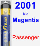 Passenger Wiper Blade for 2001 Kia Magentis - Assurance