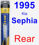 Rear Wiper Blade for 1995 Kia Sephia - Assurance