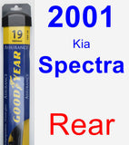 Rear Wiper Blade for 2001 Kia Spectra - Assurance