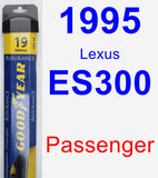 Passenger Wiper Blade for 1995 Lexus ES300 - Assurance