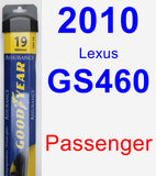 Passenger Wiper Blade for 2010 Lexus GS460 - Assurance