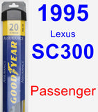 Passenger Wiper Blade for 1995 Lexus SC300 - Assurance