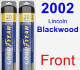 Front Wiper Blade Pack for 2002 Lincoln Blackwood - Assurance