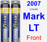 Front Wiper Blade Pack for 2007 Lincoln Mark LT - Assurance