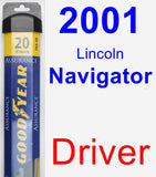 Driver Wiper Blade for 2001 Lincoln Navigator - Assurance