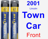 Front Wiper Blade Pack for 2001 Lincoln Town Car - Assurance