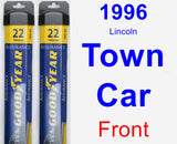 Front Wiper Blade Pack for 1996 Lincoln Town Car - Assurance