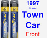 Front Wiper Blade Pack for 1997 Lincoln Town Car - Assurance