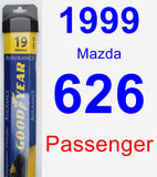 Passenger Wiper Blade for 1999 Mazda 626 - Assurance